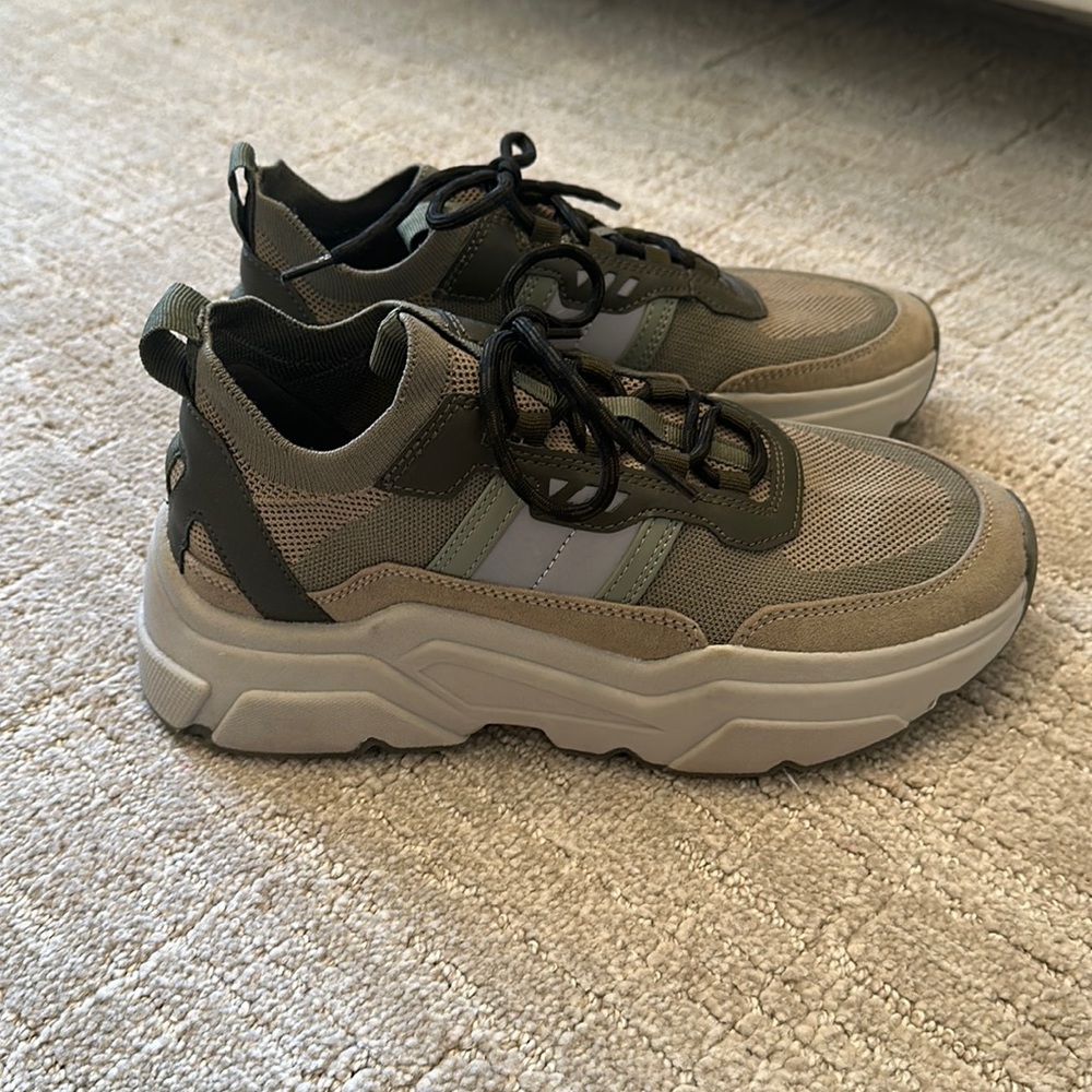 women’s green platform shoes - Picture 1 of 5